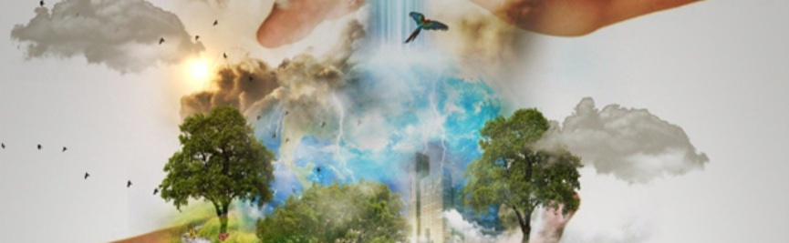 ESG 경영을 상징하는 친환경 비즈니스 이미지